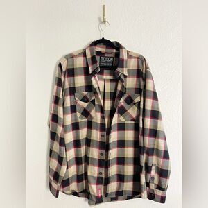 Dixxon Limited Edition Snap On Tools khaki, black, and red Flannel Men’s XL